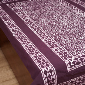 Hand Batik Print Single Bedsheet (90 x 60 in) 15