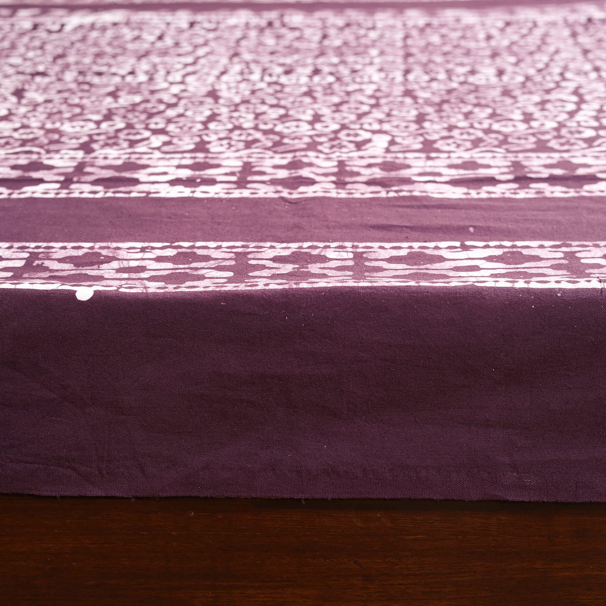 Hand Batik Print Single Bedsheet (90 x 60 in) 15