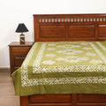 Hand Batik Print Single Bedsheet (90 x 60 in) 16