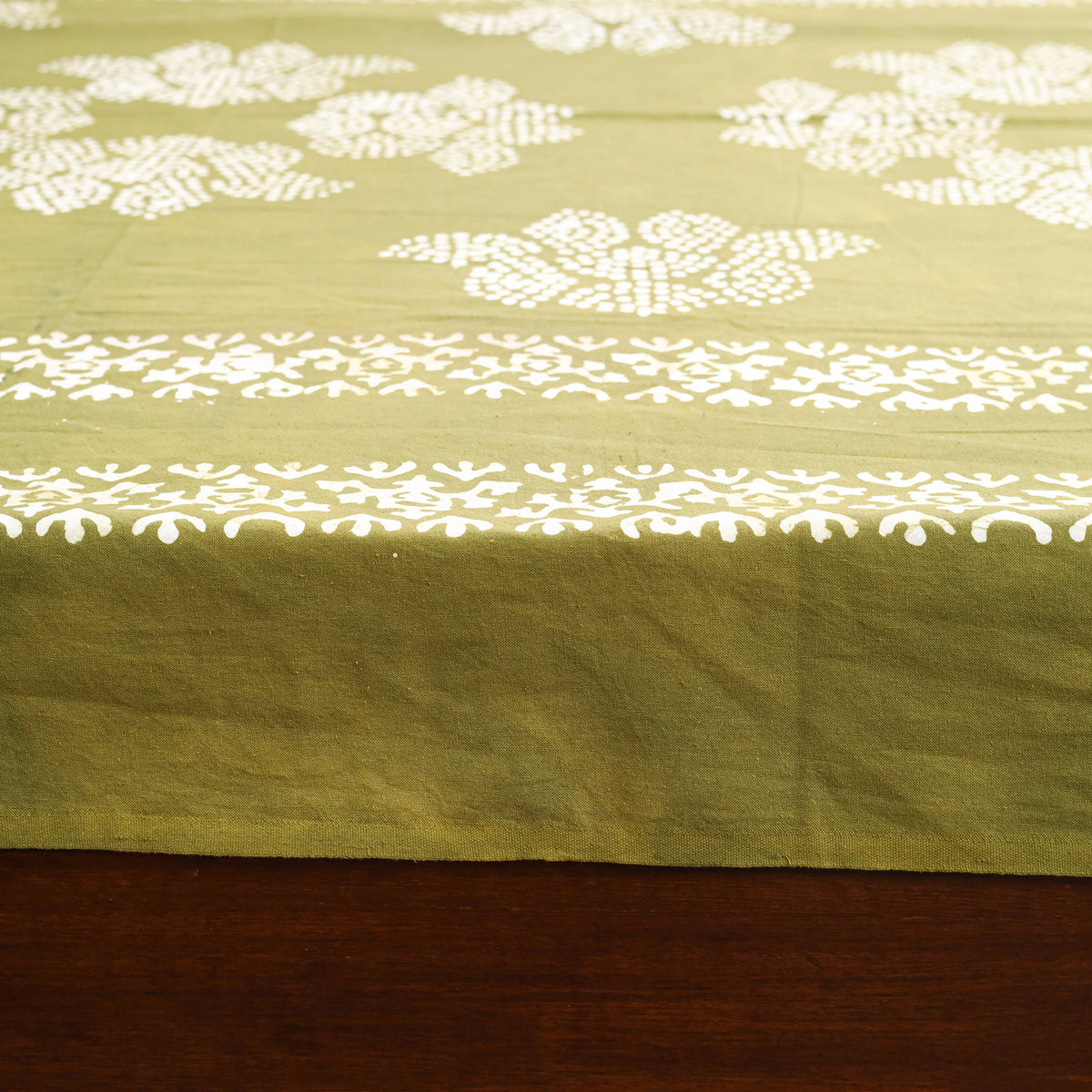 Hand Batik Print Single Bedsheet (90 x 60 in) 16