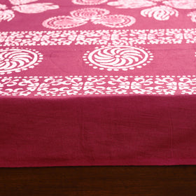 Hand Batik Print Single Bedsheet (90 x 60 in) 17