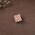 Mini Diary Keychain in Floral Prints Cover 10