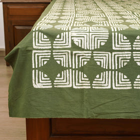 Hand Batik Print Single Bedsheet (90 x 60 in) 19