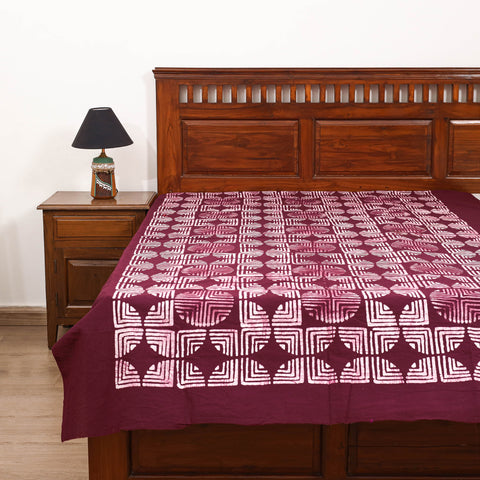 Hand Batik Print Single Bedsheet (90 x 60 in) 20   2026/934-2 20