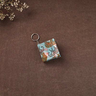 Mini Diary Keychain in Floral Prints Cover 12