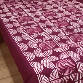 Hand Batik Print Single Bedsheet (90 x 60 in) 20