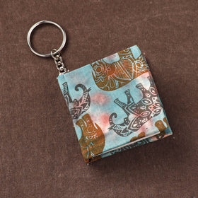 Mini Diary Keychain in Floral Prints Cover 12