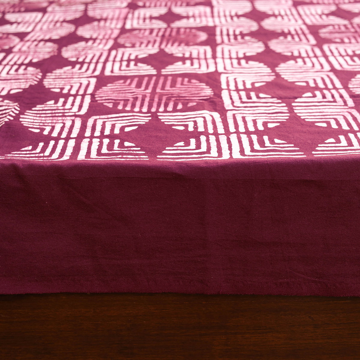 Hand Batik Print Single Bedsheet (90 x 60 in) 20