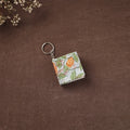 Mini Diary Keychain in Floral Prints Cover 16