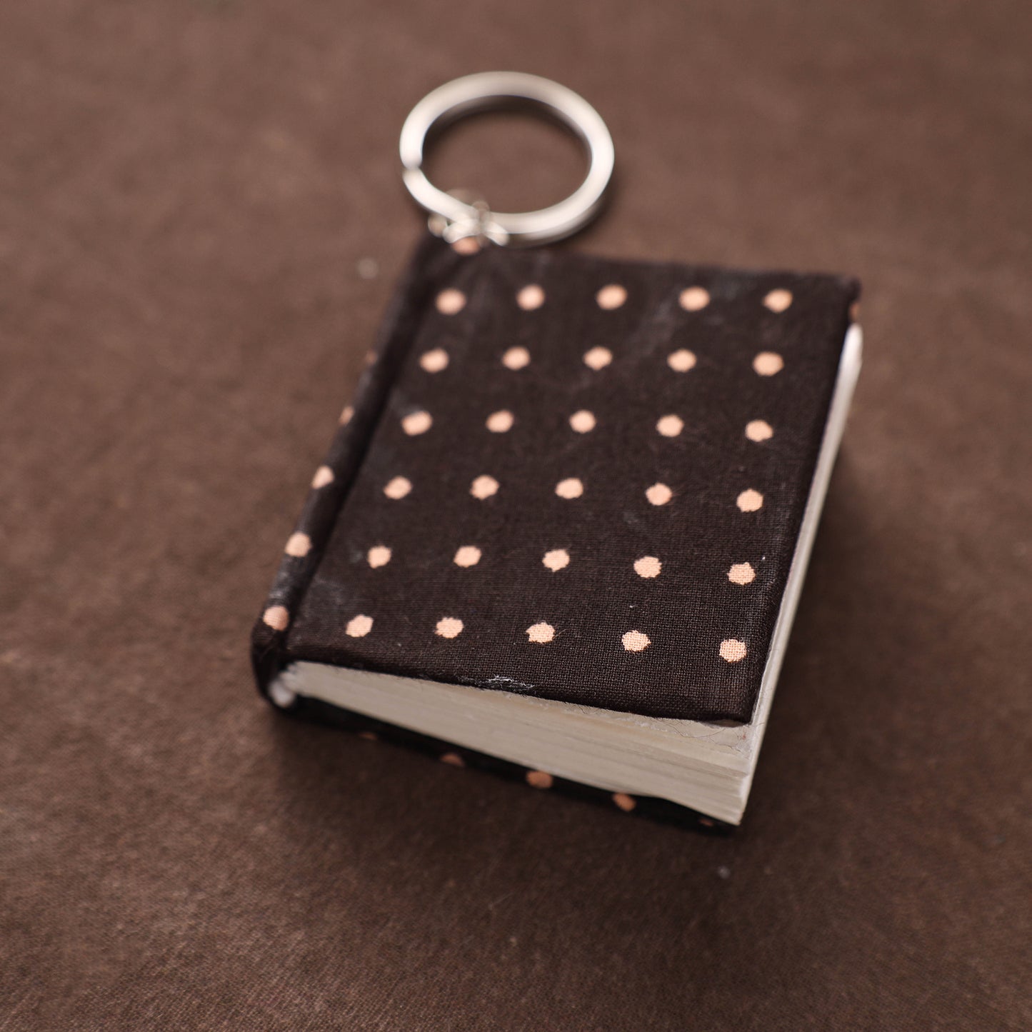 Mini Diary Keychain in Floral Prints Cover 18