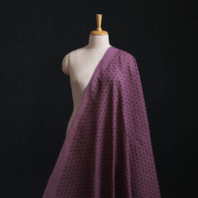 Floral Embroidered Cotton Hakoba Fabric 02