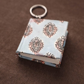 Mini Diary Keychain in Floral Prints Cover 20