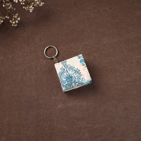 Mini Diary Keychain in Floral Prints Cover 21
