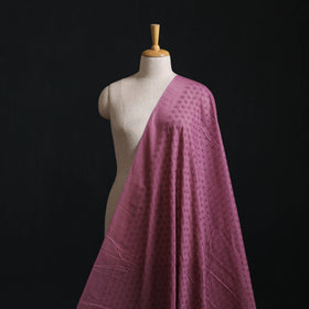 Floral Embroidered Cotton Hakoba Fabric 06