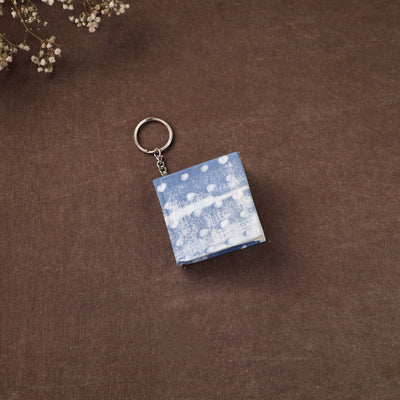 Mini Diary Keychain in Floral Prints Cover 22