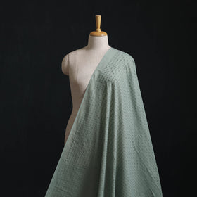 Floral Embroidered Cotton Hakoba Fabric 10