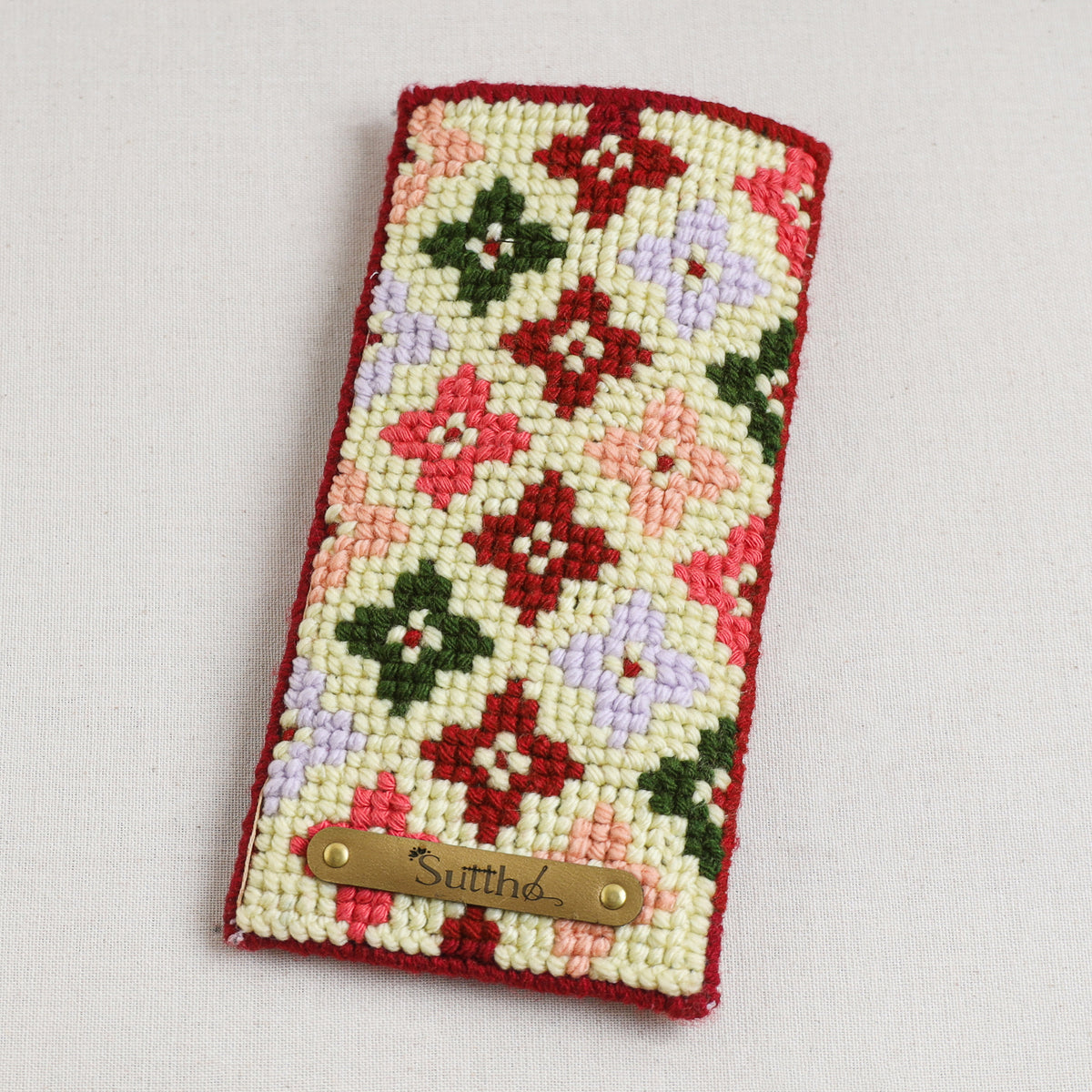 Hand Embroidered Mobile Pouch 31