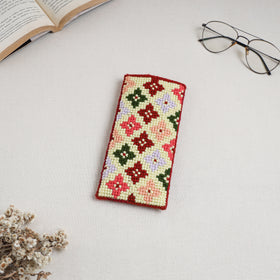 Hand Embroidered Mobile Pouch 31