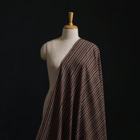 Beige - Jhiri Pure Handloom Cotton Fabric 06