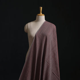 Jhiri Pure Handloom Stripes Cotton Fabric 18