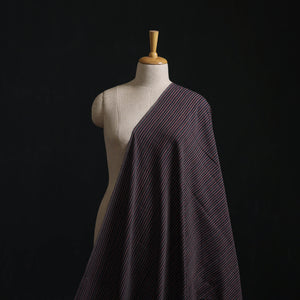 Jhiri Pure Handloom Stripes Cotton Fabric 17
