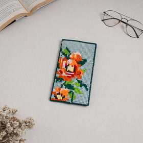 Hand Embroidered Mobile Pouch 22