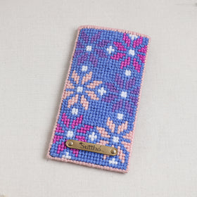 Hand Embroidered Mobile Pouch 19
