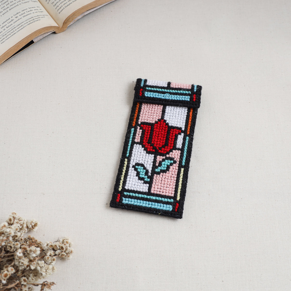 Hand Embroidered Spectacle Pouch 16