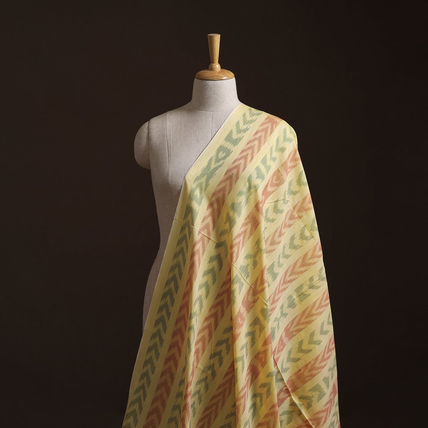Sambalpuri Ikat Weave Cotton Fabric 02