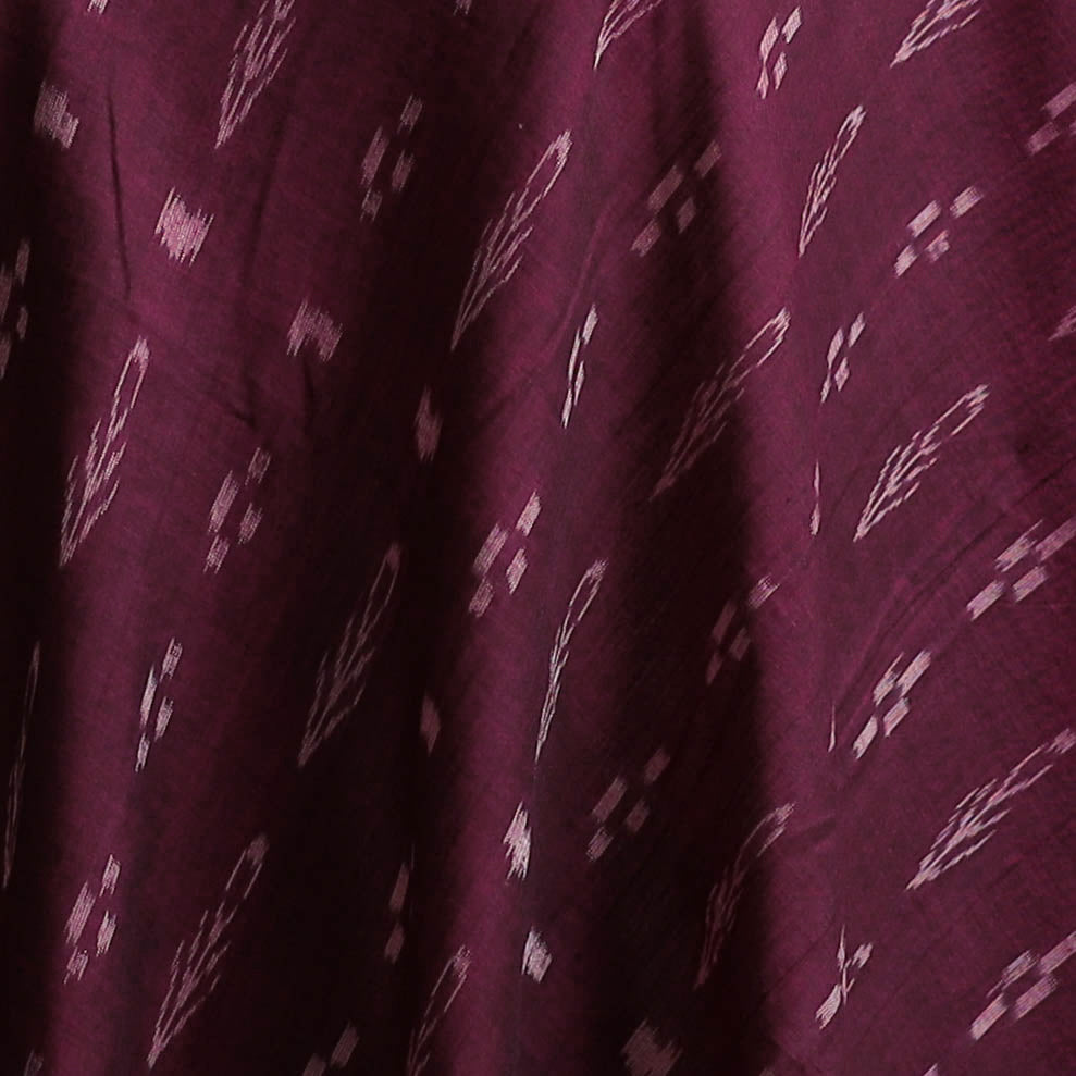 Sambalpuri Ikat Weave Cotton Fabric 03