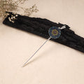 Handcrafted Paka Meenakari Metal Juda Pin 34