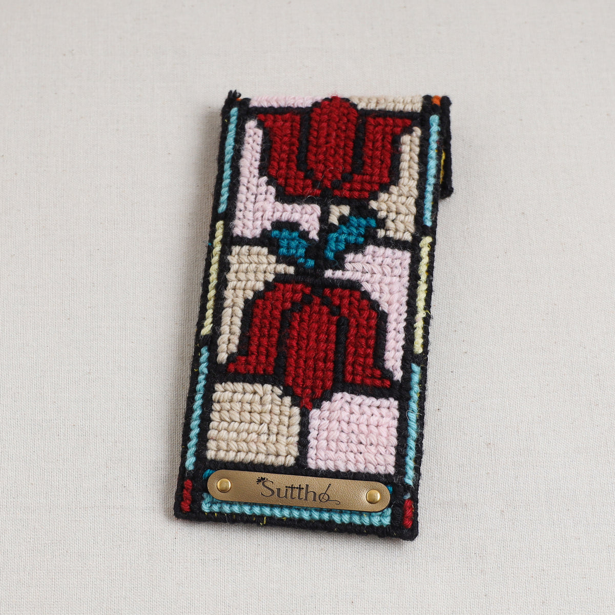 Hand Embroidered Spectacle Pouch 02