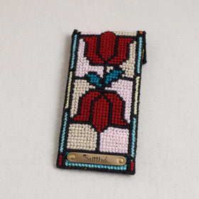 Hand Embroidered Spectacle Pouch 02