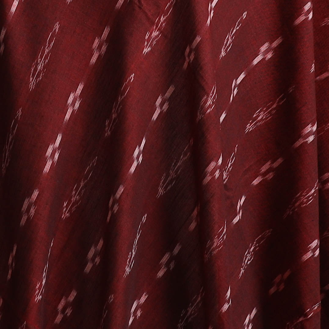 Sambalpuri Ikat Weave Cotton Fabric 12