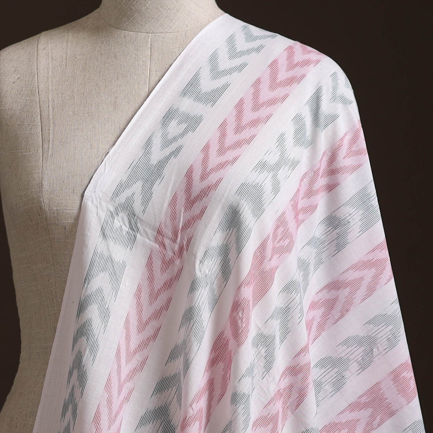 Sambalpuri Ikat Weave Cotton Fabric 17