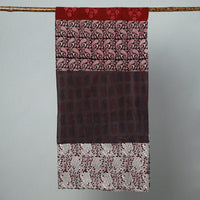 Multicolor - Bagh Block Printed Patchwork Cotton Stole 19
