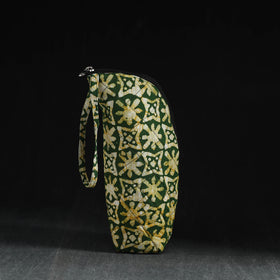  Green Handmade Cotton 1L Water Bottle Cover