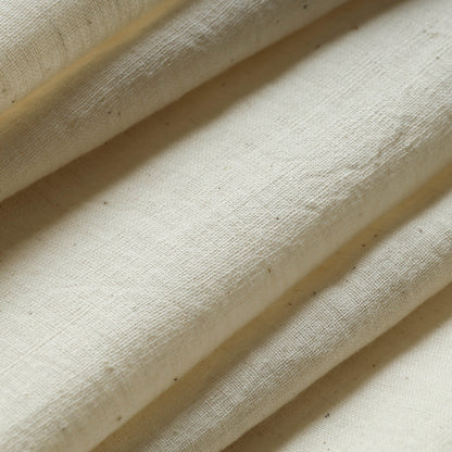 White - 56 x 56 Count Burdwan Handspun Handwoven Fine Cotton Fabric 01