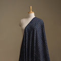 Blue - Kutch Hand Block Ajrakh Print Natural Dyed Cotton Fabric 07