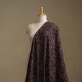 Maroon - Kutch Hand Block Ajrakh Print Natural Dyed Cotton Fabric 13