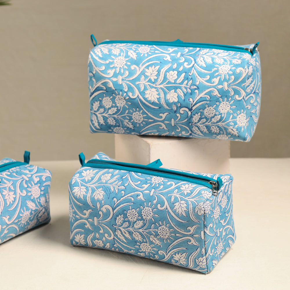 Cotton Toiletry Bag Set