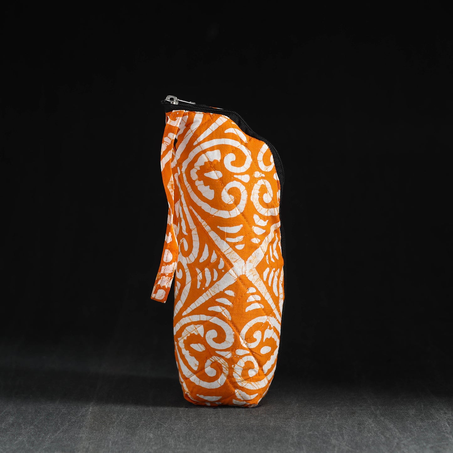  Orange Handmade Cotton 1L Water Bottle Cover
