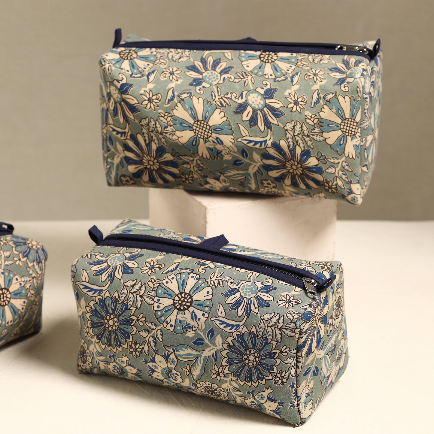 Cotton Toiletry Bag Set