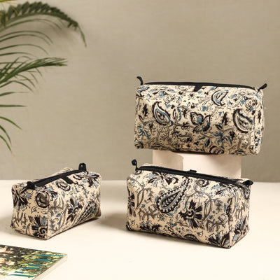 Cotton Toiletry Bag Set