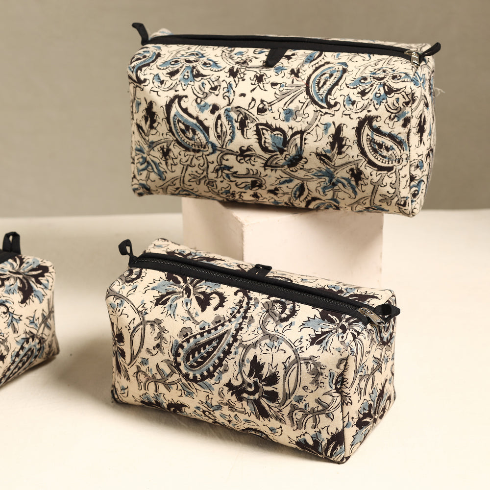 Cotton Toiletry Bag Set