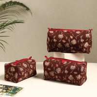 Cotton Toiletry Bag Set