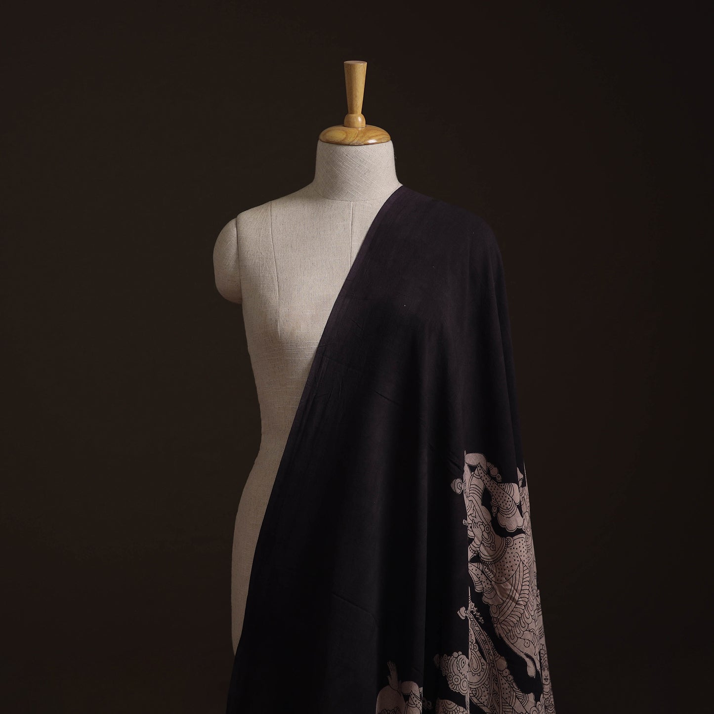 Kalamkari Printed Cotton Fabric 28