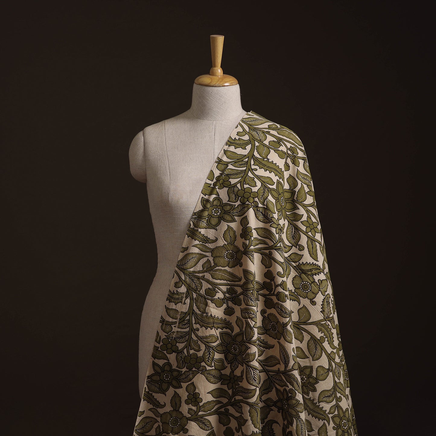 Kalamkari Printed Cotton Fabric 26