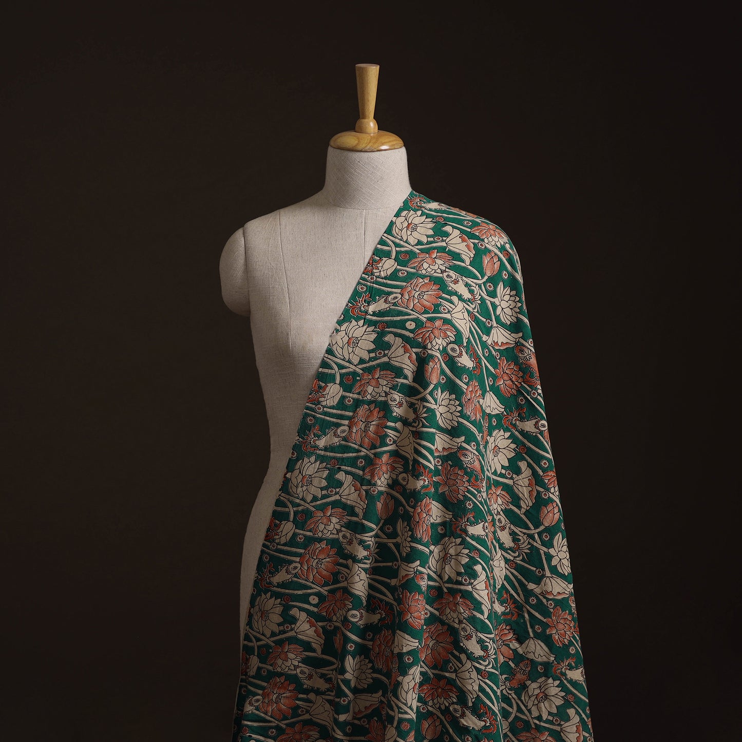 Kalamkari Printed Cotton Fabric 20