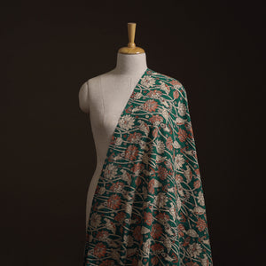 Green - Kalamkari Printed Cotton Fabric 20